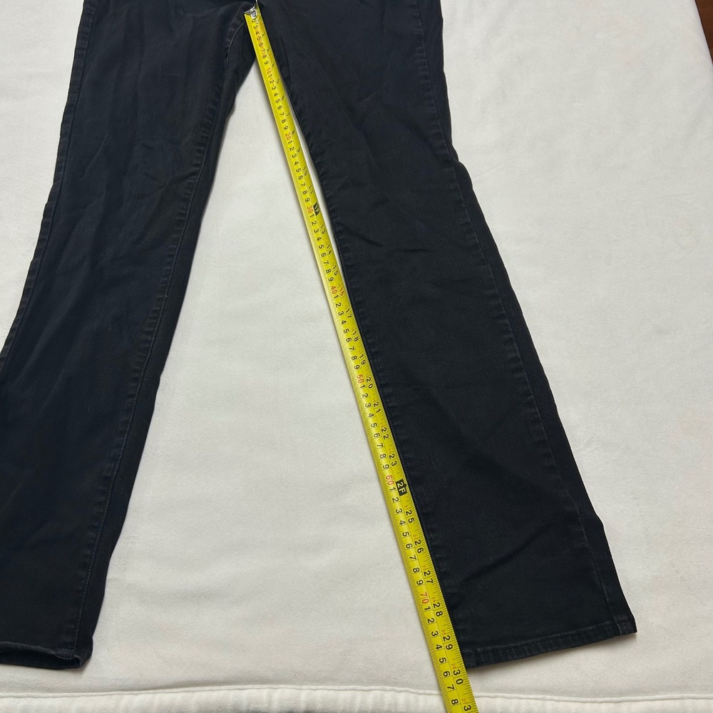 NYDJ Alina Legging Black Jeans Lift Tuck Technology Womens Size 8 - Picture 9 of 11